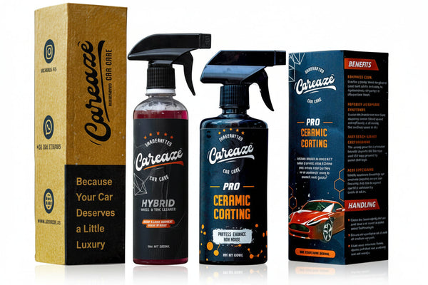 PRO CERAMIC COATING - 500ML + HYBRID WHEEL & TIRE CLEANER