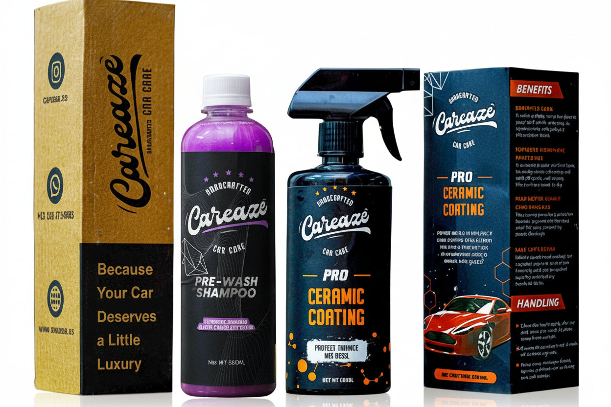 PRO CERAMIC COATING - 500ML + PRE-WASH SHAMPOO