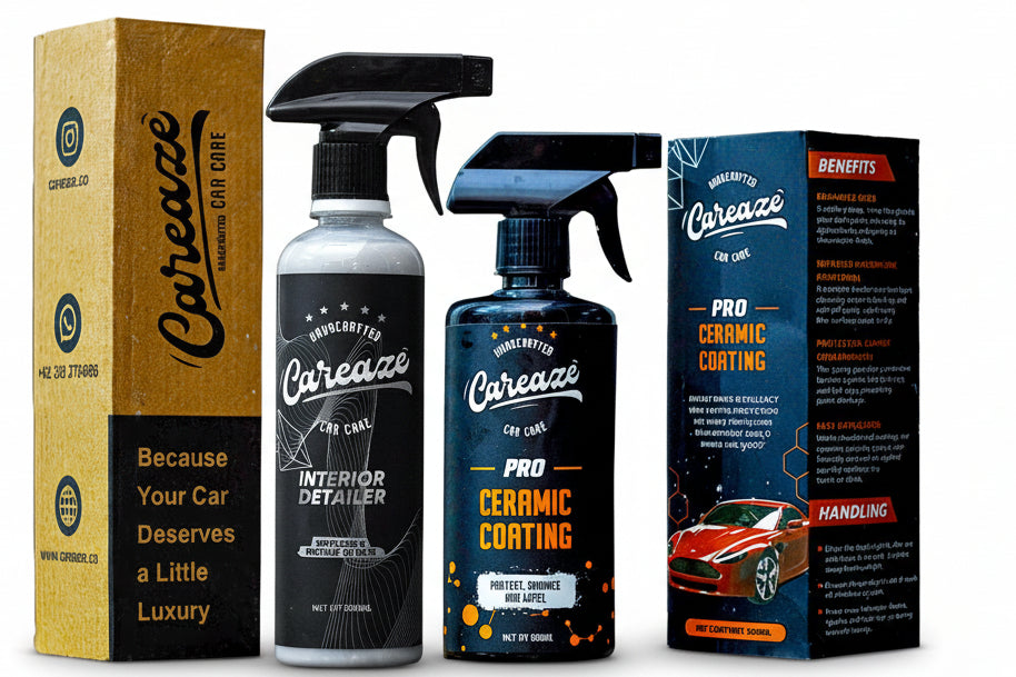 PRO CERAMIC COATING - 500ML + INTERIOR DETAILER
