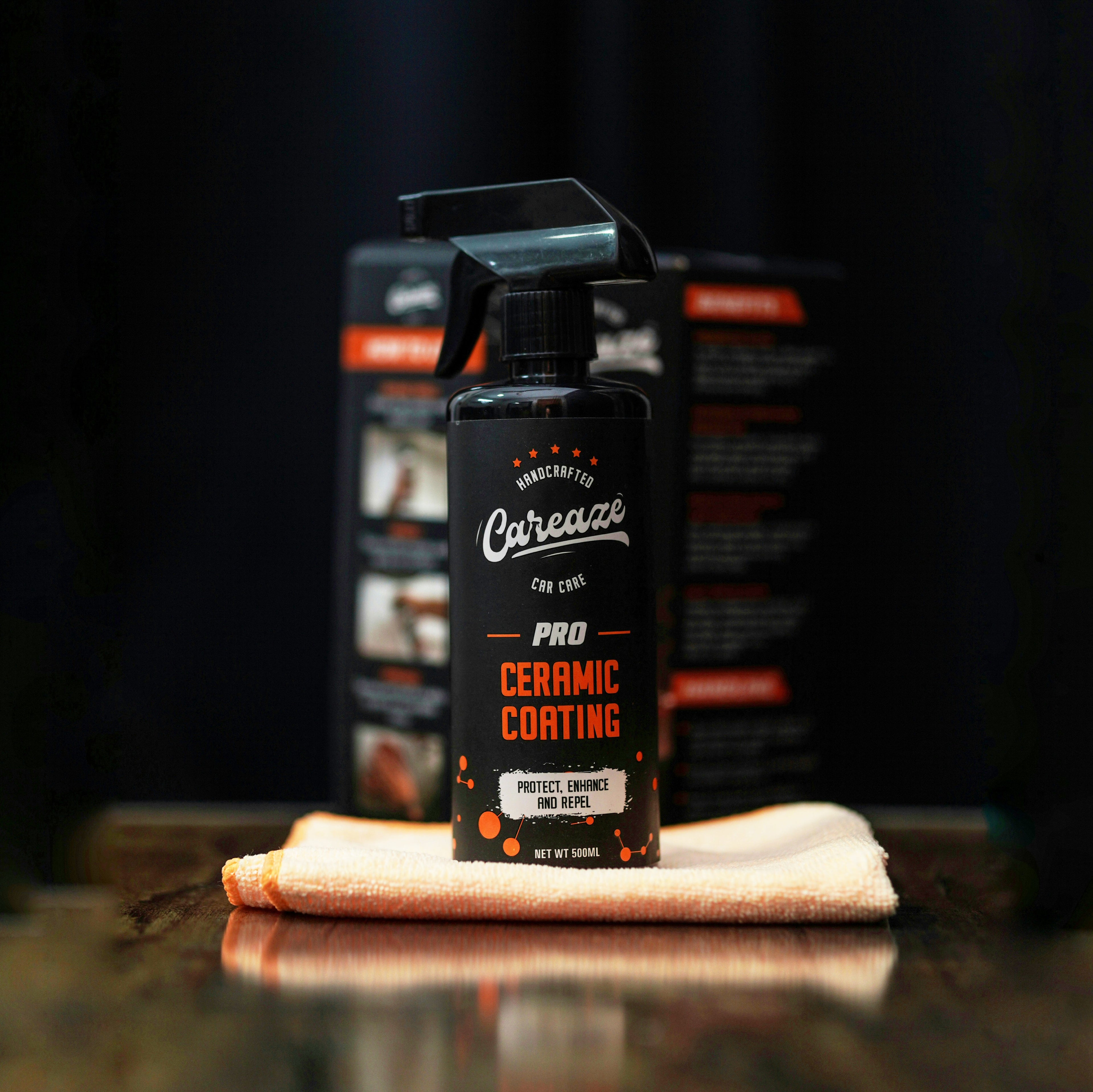 PRO CERAMIC COATING - 500ML + WATERLESS CAR WASH